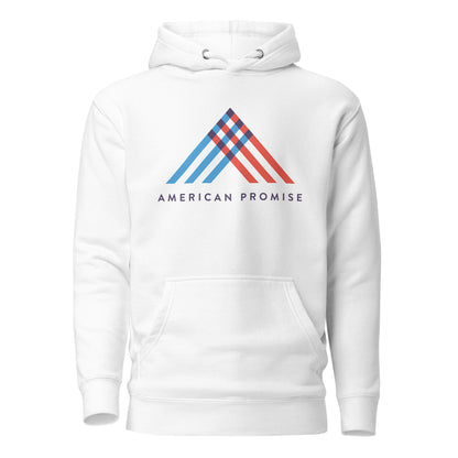 American Promise White Unisex Hoodie